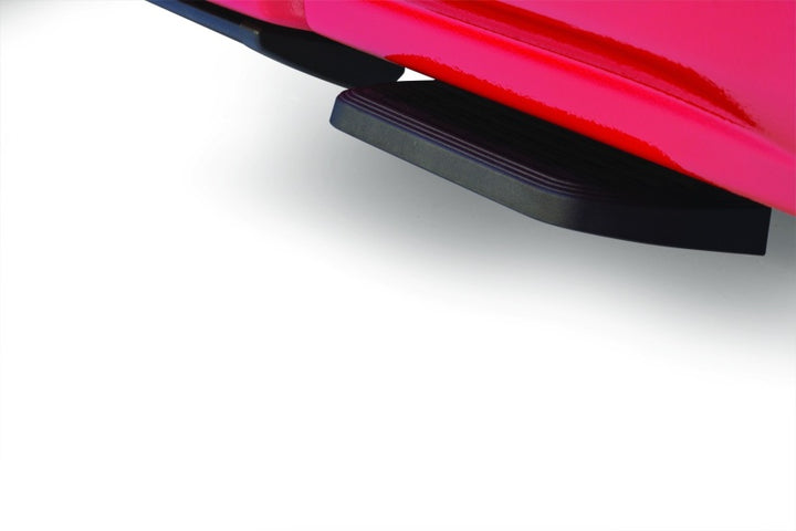 AMP Research 2014-2017 Chevrolet Silverado 1500 All Beds BedStep2 - Black - Bull Strap