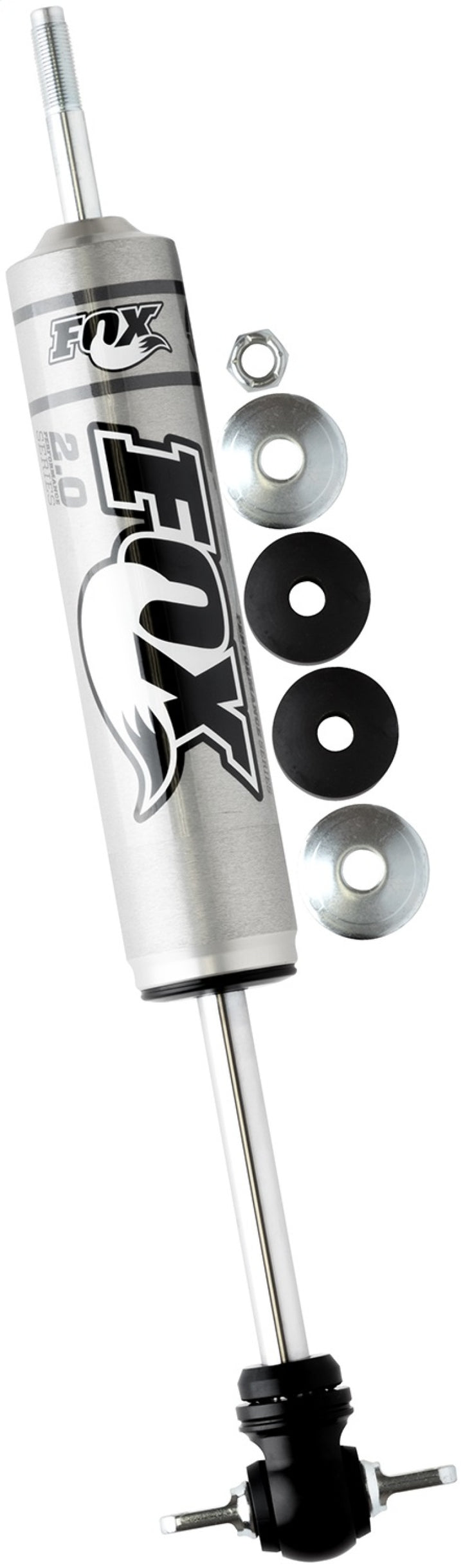 Fox 09+ Dodge 1500 2WD 2.0 Performance Series 5.1in. Smooth Body IFP Front Shock / 0-2in Lift - Bull Strap