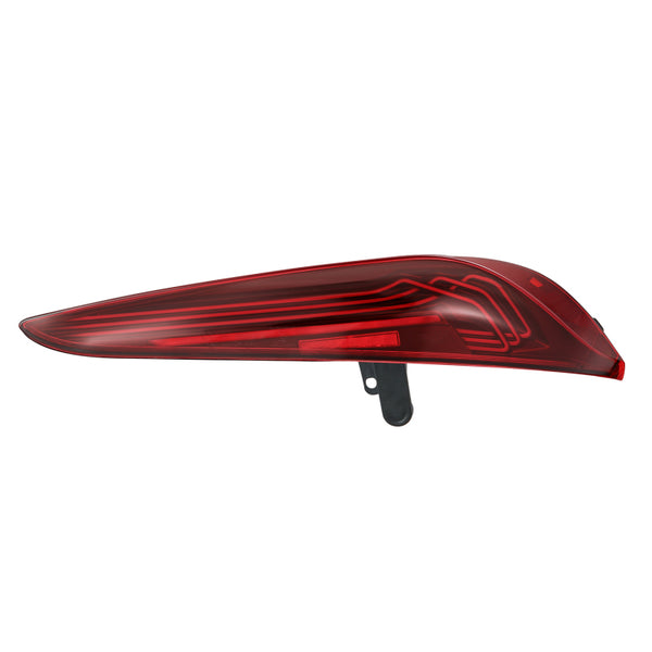 AlphaRex 20-24 Toyota Supra LUXX-Series Laser Style LED Tail Lights Black-Red - Bull Strap