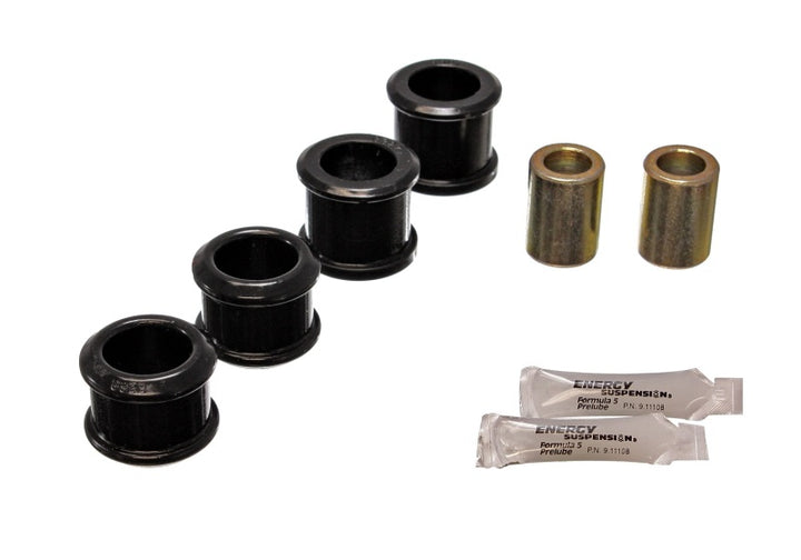 Energy Suspension Track Rod Bush Set - Black - Bull Strap