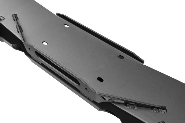 Rugged Ridge 18+ Jeep Wrangler JL / 20+ Gladiator JT XOR Stubby Front Bumper w/o Skid Plate - Bull Strap