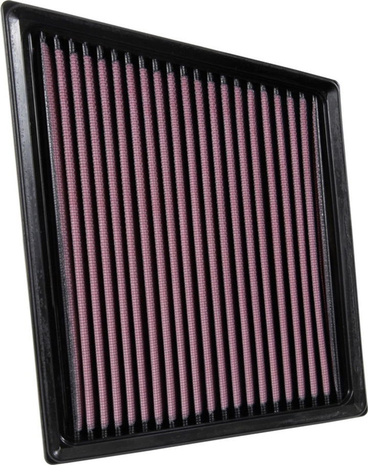 K&N 2015 Jaguar F-Pace V6-3.0L F/I Left Side Replacement Drop In Air Filter - Bull Strap