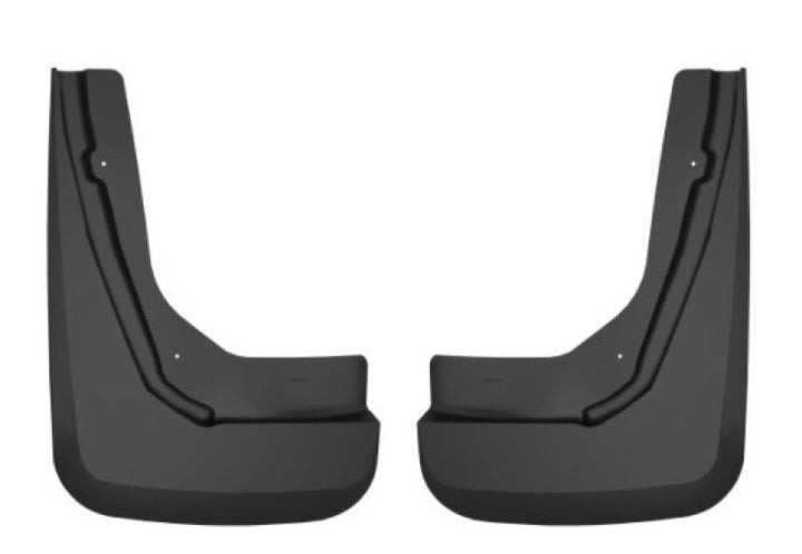 Husky Liners 21-23 Suburban/Tahoe/Yukon XL w/o Power Running Boards Front/Rear Mud Guards - BLK - Bull Strap