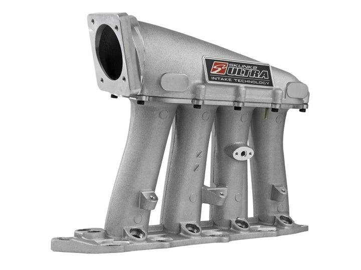 Skunk2 Ultra Series B Series VTEC Street Intake Manifold - Silver - Bull Strap