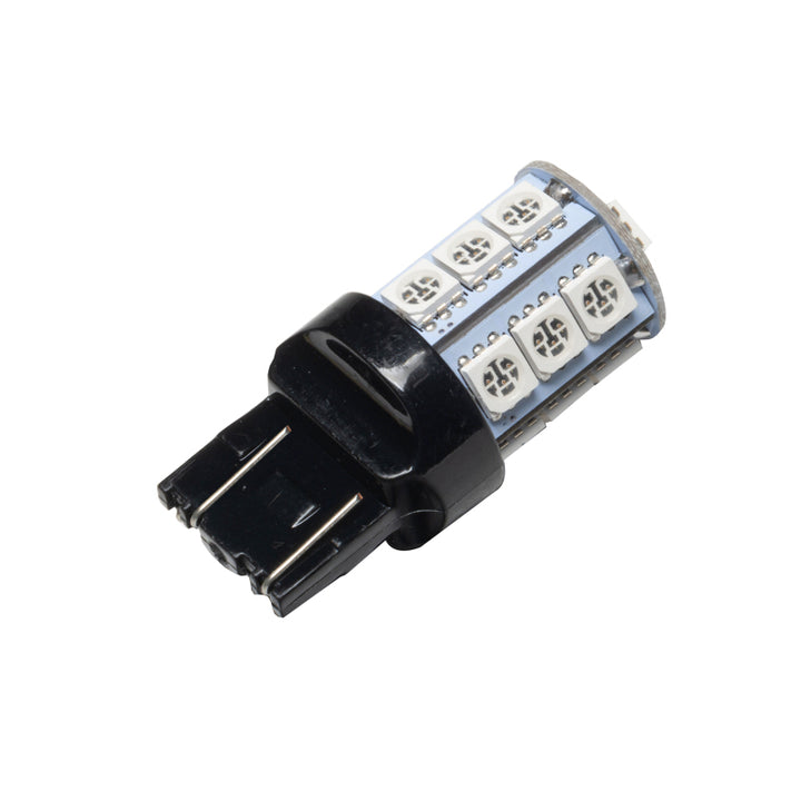 Oracle 7443 18 LED 3-Chip SMD Bulb (Single) - Red - Bull Strap