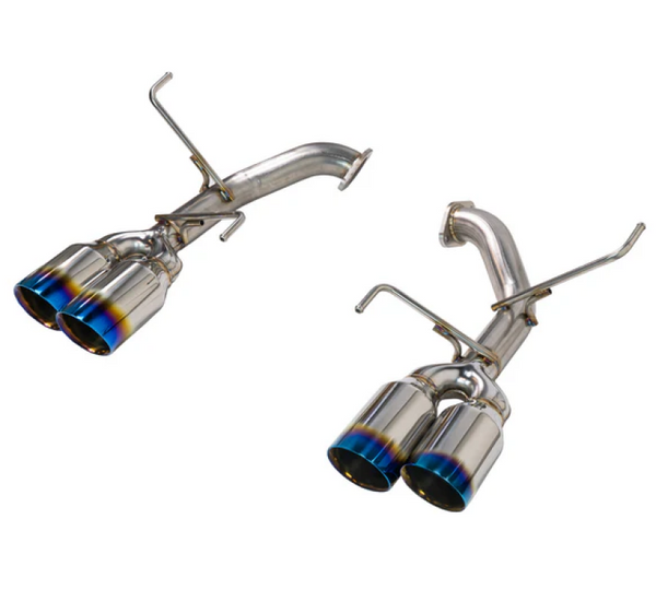 Remark 2022+ Subaru WRX (VB) 4in Axleback Exhaust w/ Burnt Stainless Double Wall Tip - Bull Strap