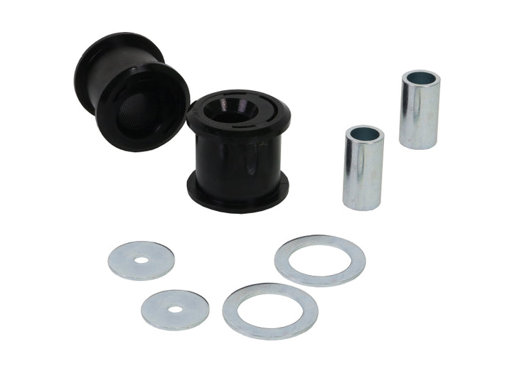 Whiteline Plus 6/09+ Front Control Arm Lwr Inner Rear Bushing Kit Caster Correction - Bull Strap