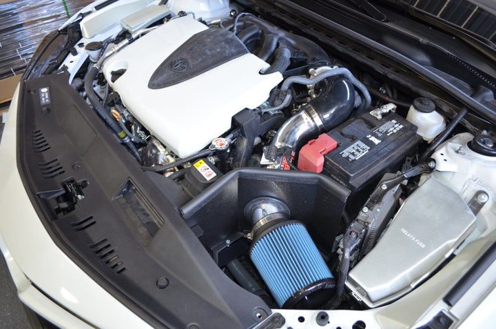 Injen 18-20 Toyota Camry V6 3.5L Polished Short Ram Air Intake - Bull Strap