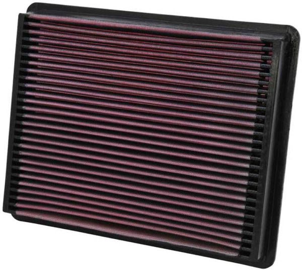 K&N 02-09 Cadillac / 99-09 Chevy/GMC PickUp Drop In Air Filter - Bull Strap
