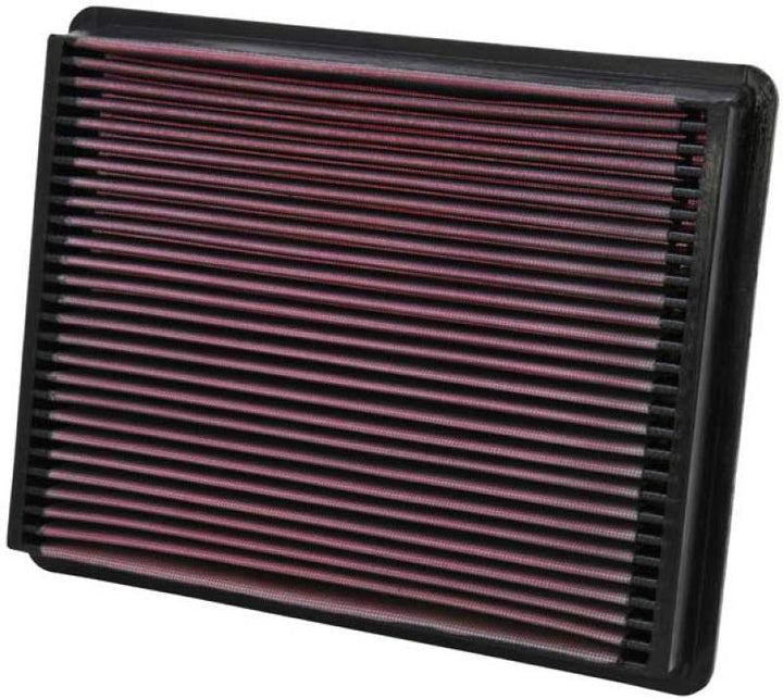 K&N 02-09 Cadillac / 99-09 Chevy/GMC PickUp Drop In Air Filter - Bull Strap