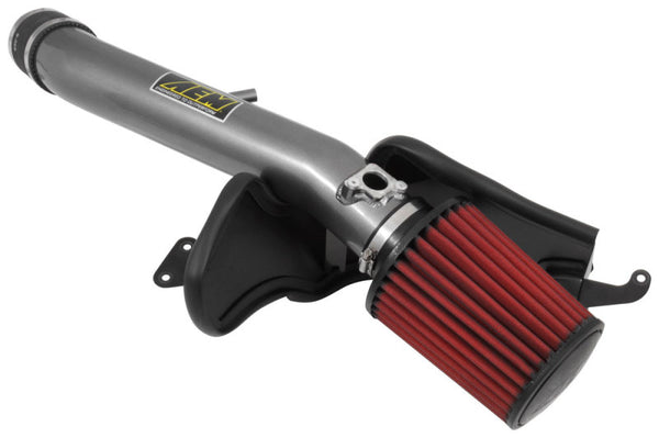 AEM 14-15 Lexus GS350 V6-3.5L F/I Gunmetal Gray Cold Air Intake - Bull Strap
