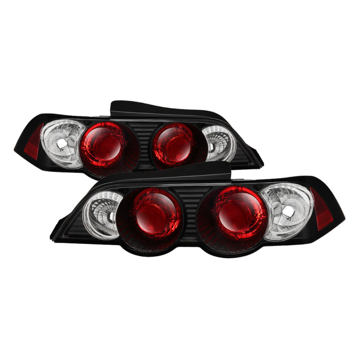 Spyder Acura RSX 02-04 Euro Style Tail Lights Black ALT-YD-ARSX02-BK - Bull Strap