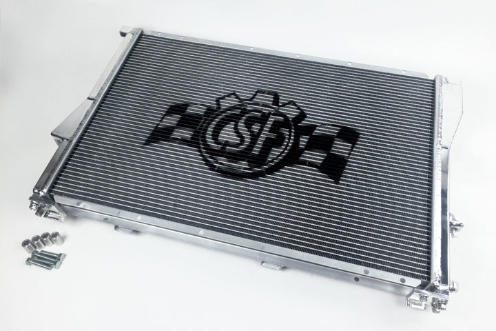 CSF 99-03 BMW M5 (E39) / 95-03 BMW 540i M/T Radiator (Fits Auto Trans w/Modified Drain Plug) - Bull Strap