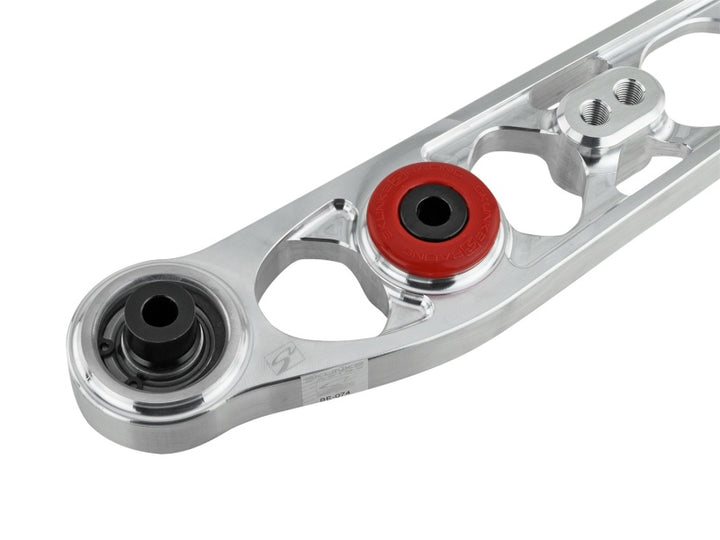Skunk2 1996-2000 Honda Civic Clear Anodized Lower Control Arm - Bull Strap