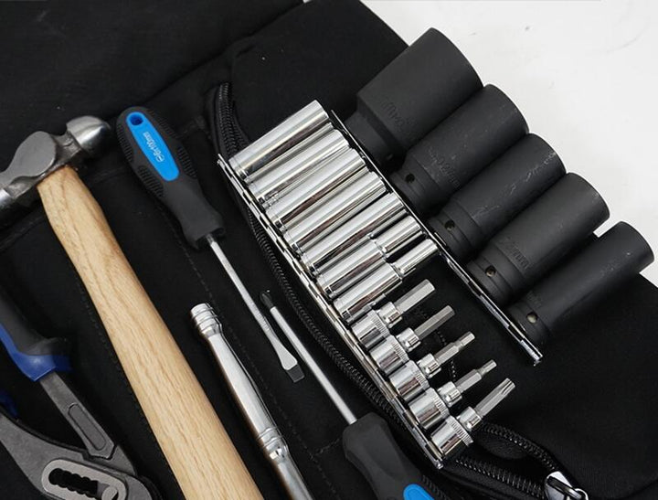 PRP Kawasaki KRX Roll Up Tool Bag w/ 35pc Tool Kit - Bull Strap