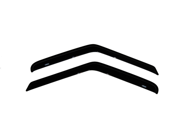 AVS 94-03 GMC Sonoma Ventvisor Outside Mount Window Deflectors 2pc - Smoke - Bull Strap