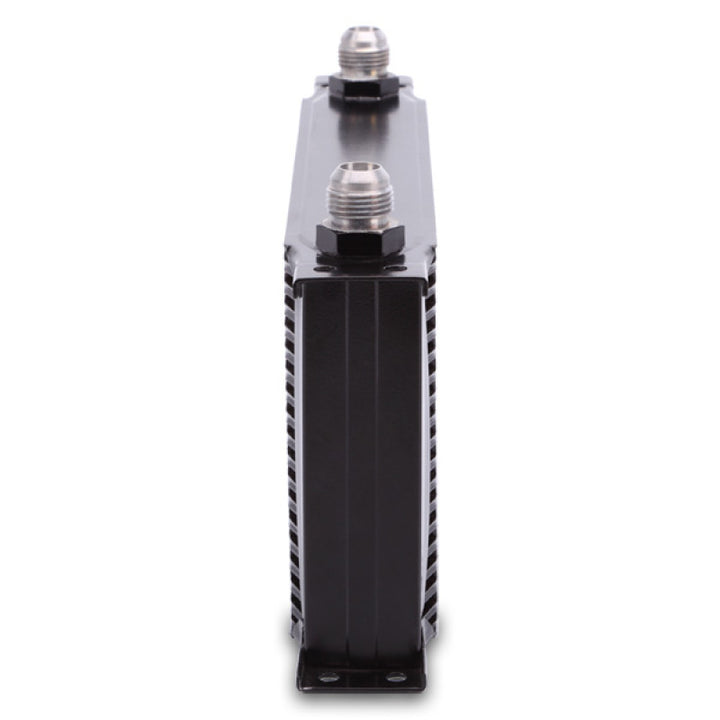 Mishimoto Universal 19 Row Oil Cooler - Black - Bull Strap