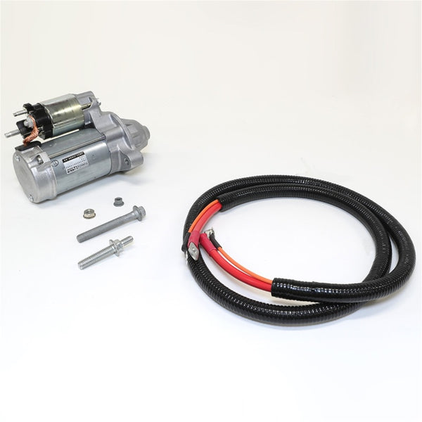 Ford Racing High Torque Mini Starter - 5.0L COYOTE/10R80 Transmission - Bull Strap