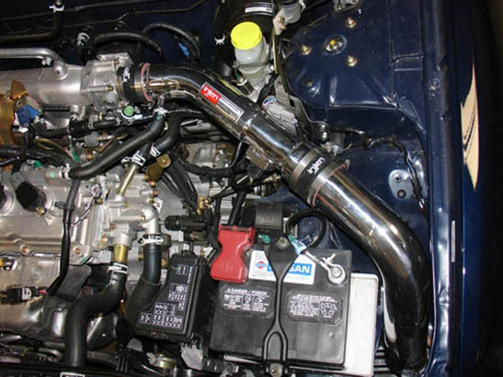 Injen 2002-2006 Sentra 1.8L 4 Cyl. Black Cold Air Intake - Bull Strap