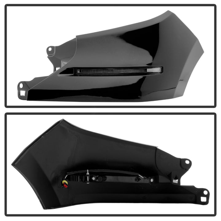 Spyder Toyota Tundra 14-16 Daytime LED Running Lights System - Blk FL-DRL-TTU2014-BK - Bull Strap