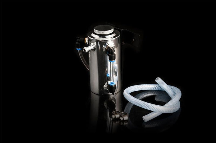 Weapon R 18 fl oz Polished Coolant Catch Can - Bull Strap