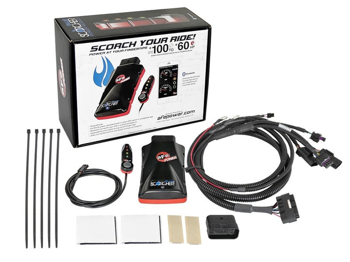 aFe Scorcher Blue Module 2021 Ford F-150 V6-2.7L (tt)/3.5L (tt) - Bull Strap