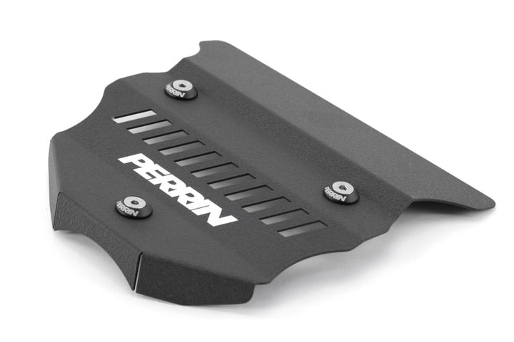 PERRIN 22-25 Subaru BRZ / Toyota GR86 Engine Cover - Black - Bull Strap