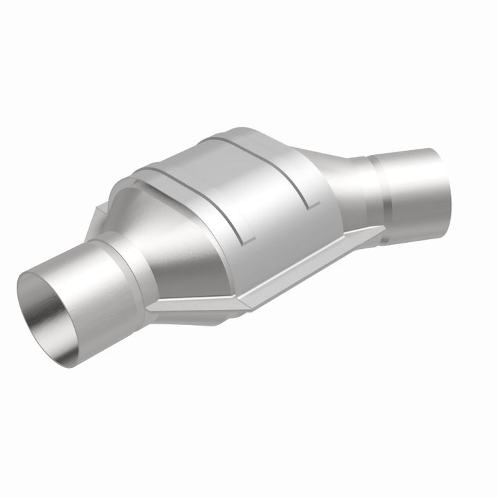 MagnaFlow Conv Universal 2.25 Angled Inlet OEM - Bull Strap