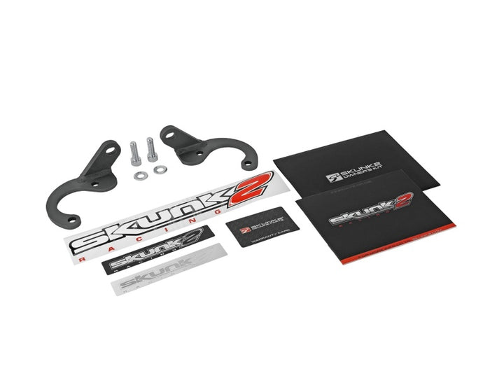 Skunk2 88-00 Honda Civic/Del Sol/94-01 Acura Integra Front Upper Strut Tower Bar (Black Series) - Bull Strap