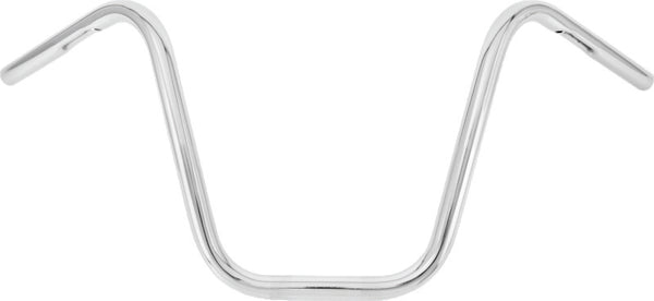 Burly Brand Narrow Ape 12in - Chrome - Bull Strap