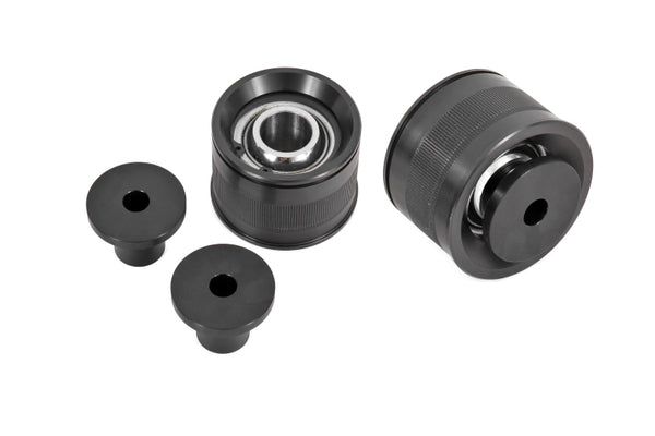 BMR 16-17 6th Gen Camaro Front Radius Rods Bearing Kit - Black - Bull Strap