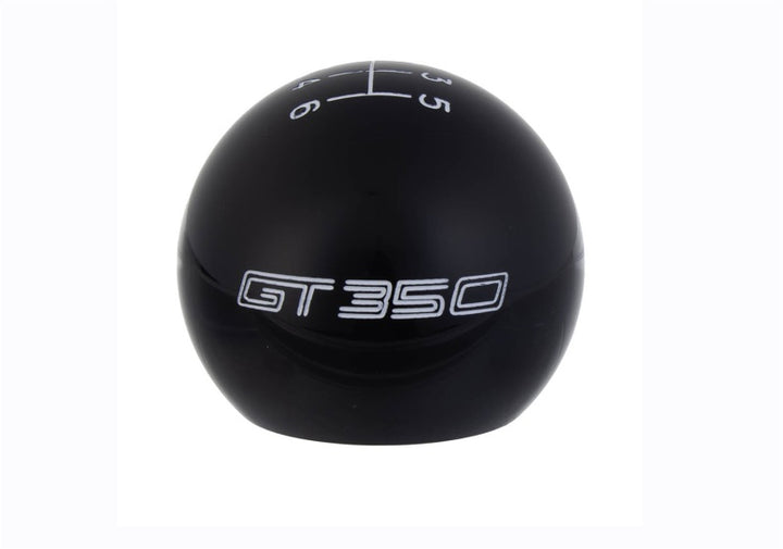 Ford Racing 15-19 Mustang GT350 6-Speed Shift Knob - Black - Bull Strap