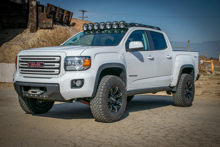 DV8 Offroad 2015+ GMC Canyon Front Skid Plate - Bull Strap