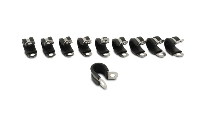 Vibrant Cushion Clamps for 1-1/4in (-20AN) Hose - Pack of 10 - Bull Strap