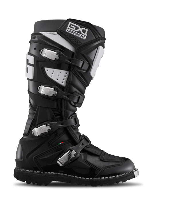 Gaerne GX1 Enduro Boot Black Size - 11 - Bull Strap