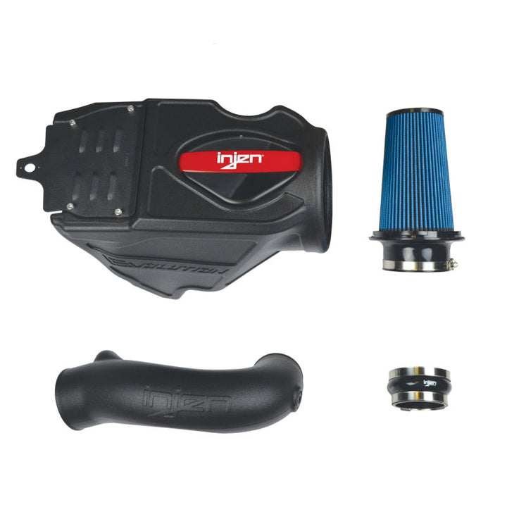 Injen 2018 Jeep Wrangler 3.6L Evolution Air Intake w/Oiled Filter - Bull Strap
