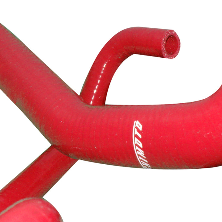 Mishimoto 03-06 Nissan 350Z Red Silicone Hose Kit - Bull Strap
