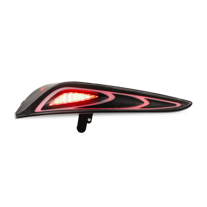 AlphaRex 20-24 Toyota Supra LUXX-Series FT-1 Style LED Tail Lights Black - Bull Strap