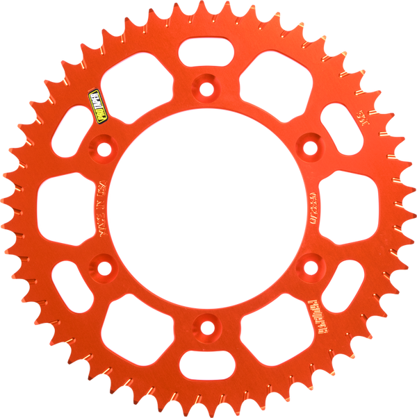 ProTaper KTM Rear Orange Sprocket - 53 Teeth - Bull Strap