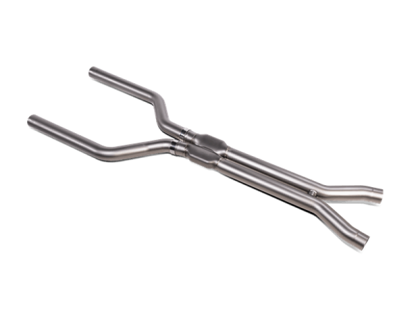 Akrapovic 2020-23 BMW X5M (F95)/X6M (F96) Evolution Link Pipe Set (Titanium) - Bull Strap
