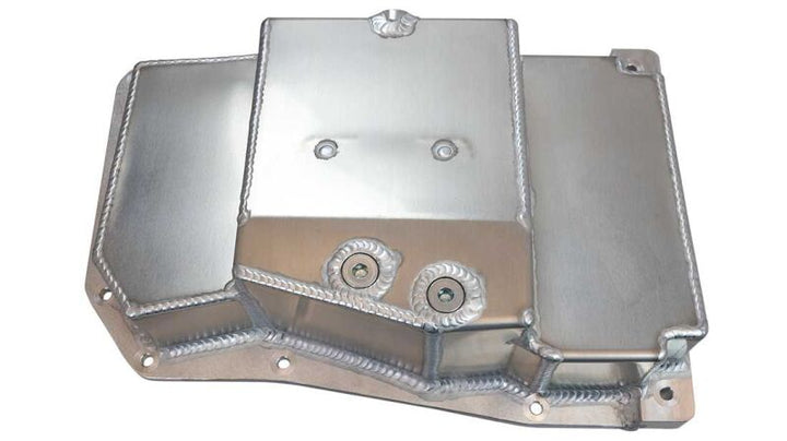 Moroso 06-15 Mazda MX-5 NC Road Race Baffled Aluminum Oil Pan - Bull Strap