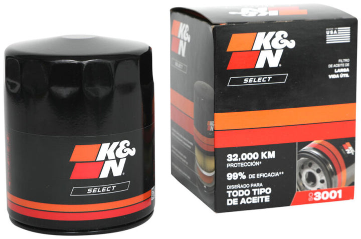 K&N 97-06 Audi A4 1.8L L4 Spin On Oil Filter - Bull Strap
