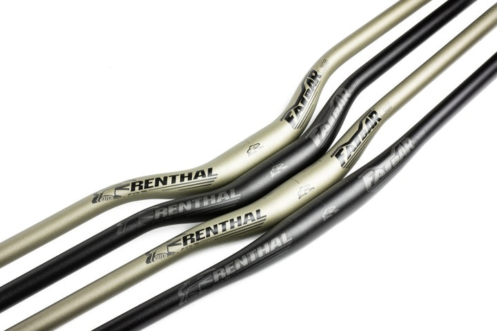 Renthal V3 Fatbar Lite 35 30 mm - Aluminum Gold - Bull Strap
