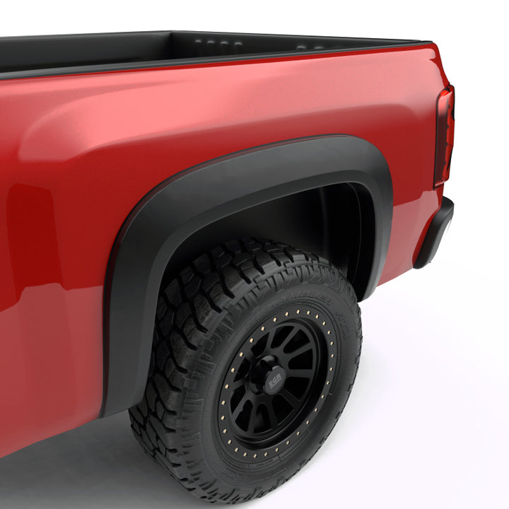 EGR 07-13 Chev Silverado 6-8ft Bed Rugged Look Fender Flares - Set (751504) - Bull Strap