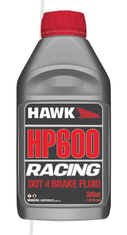 Hawk Performance Race DOT 4 Brake Fluid - 500ml Bottle - Bull Strap