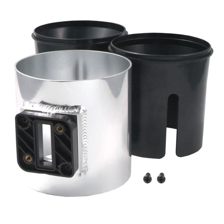 Spectre Mass Air Flow Sensor Adapter Kit (4in.) - Aluminum - Bull Strap