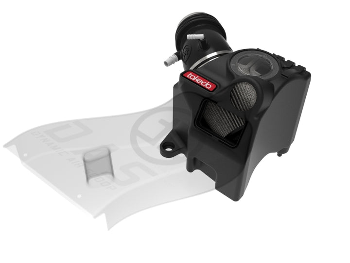 aFe Takeda Momentum Pro Dry S Cold Air Intake System 20-22 Kia Telluride / Hyundai Palisade V6 3.8L - Bull Strap