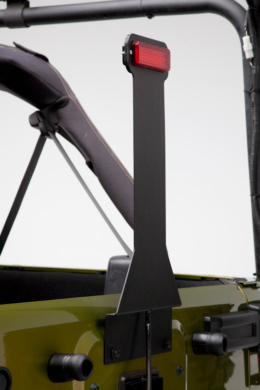 Body Armor 4x4 87-18 Jeep Wrangler Elevated Third Brake Light - Bull Strap
