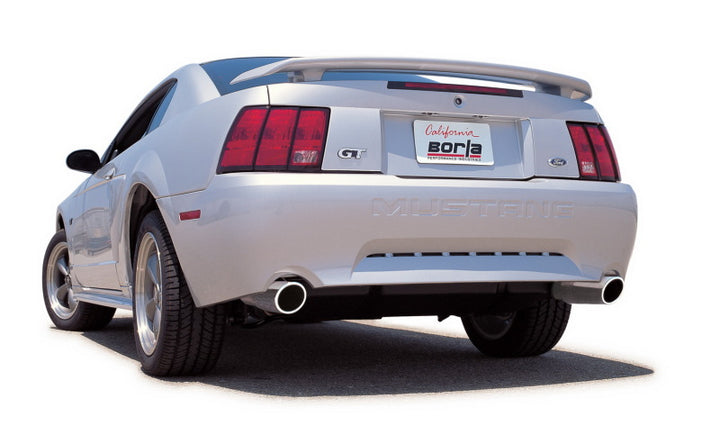 Borla 99-04 Ford Mustang 4.6L V8  Catback Exhaust - Bull Strap