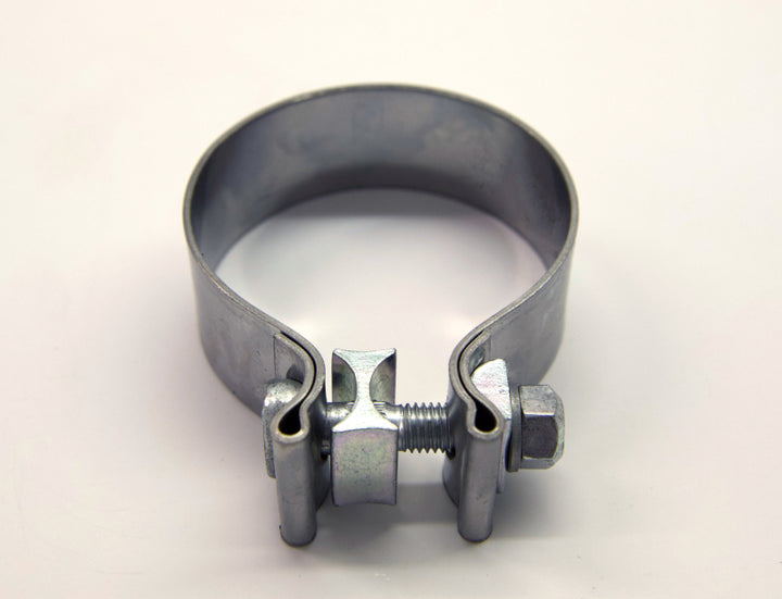 Kooks Universal 3in SS Clamp - Bull Strap